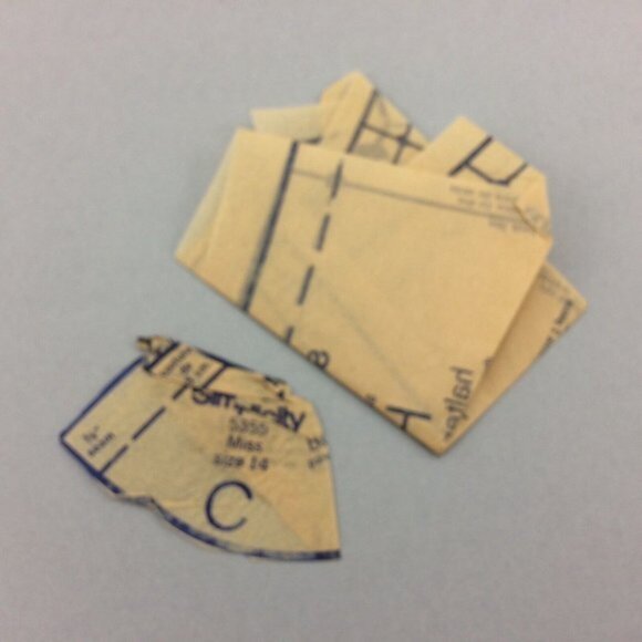 Vintage 70s Simplicity Pattern 5355 Wrap Blouse Halter Top Pants CUT 36" Bust - Picture 13 of 14